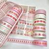 6pcs/lot Strawberry Apple Fruit Tape Cute Cartoon Creative Decorative Washi Tape School Stationery