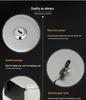 Stainless Steel Wall-Mounted Waterproof Toilet Paper Holder - Punch-Free Large Roll Design