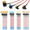 Fuse-Tap Adapter Car Electrical Appliances Jumper Connector Low Profile Mini Micro Fuse-Holder Mini Blade-Fuse Car Accessories