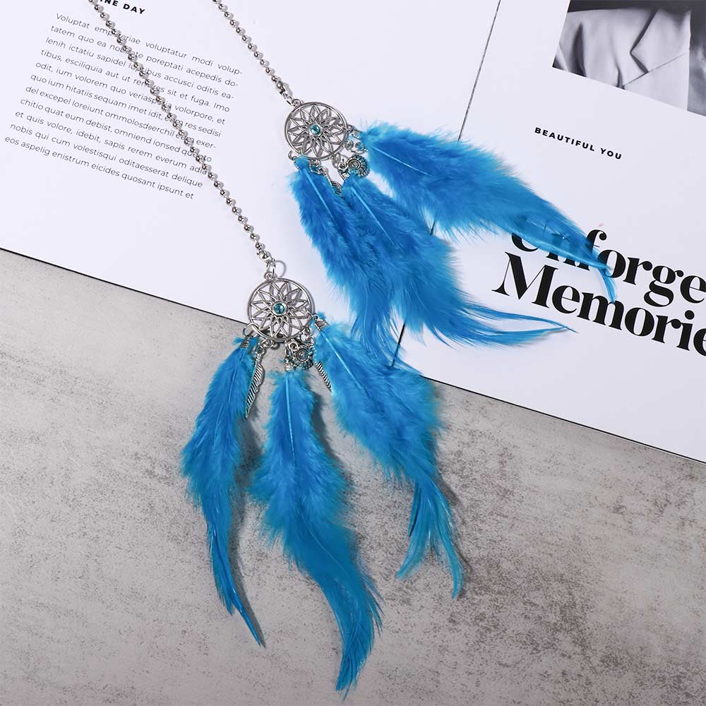 Car Ornament Handmade Decoration Home Dreamcatcher Wind Chimes Feather Car Pendant Dream Catcher