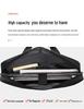 Men's Waterproof Nylon Laptop Bag - Fits 15"-16" Laptops, Large Capacity, Crossbody Shoulder Handbag.