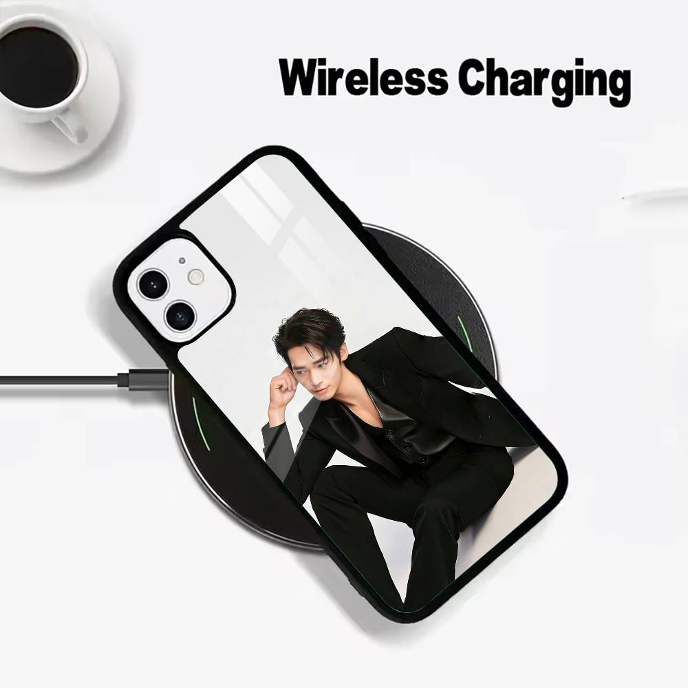 actor-Yu Shi Phone Case For IPhone17 16 15 14 13 12 11 Pro Max 16/15/14Plus Wireless Charger Cover Funda