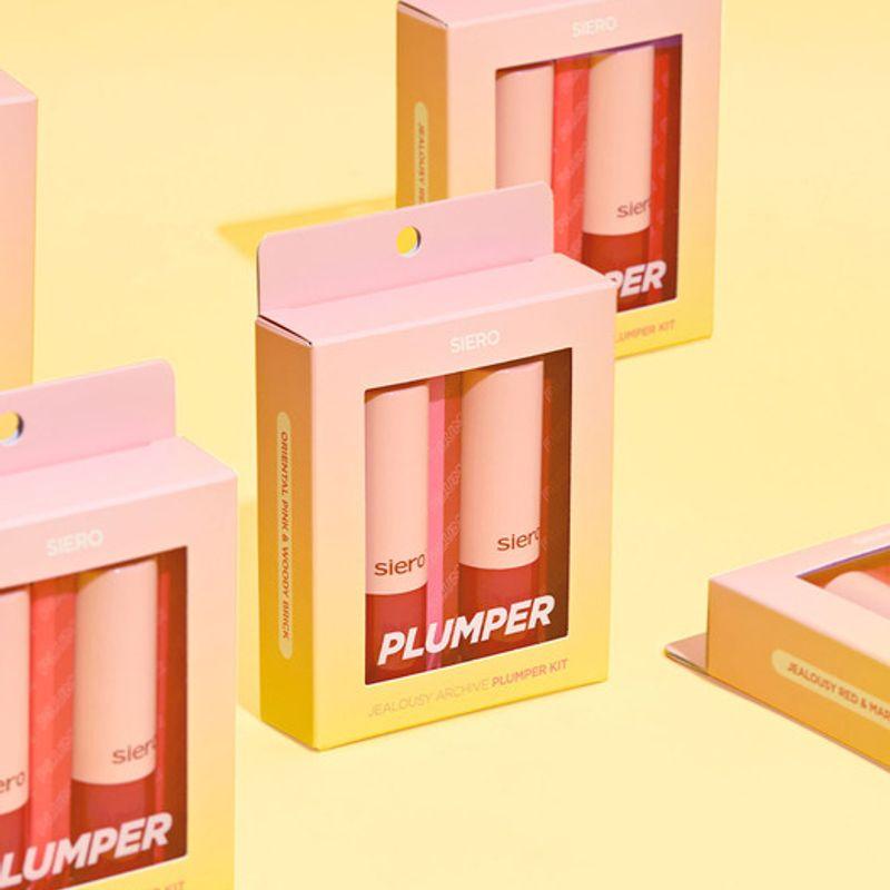 COSEIRO Jelly Archive Plumper 2-piece Kit (Red + Marsala)