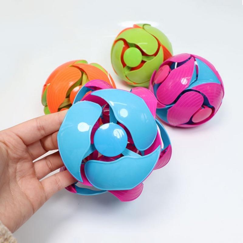 Magic Color-Changing Ball Toy Hand Throwing Telescopic Balls Hand Throwing Creative Fun Toy Birthday Gift For Sports Toy Ball