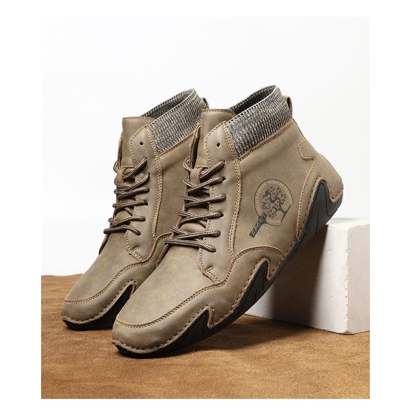 Men's Boots Large Men's Shoes High Top Men's Casual Shoes Boots