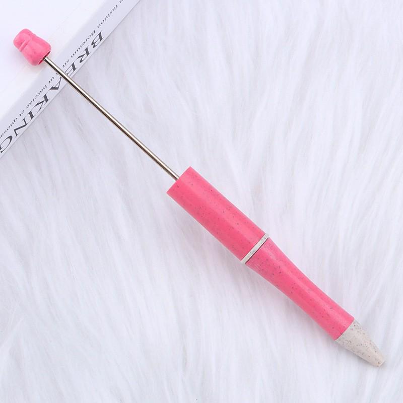 Creative UV Multi-Color Gradient Plastic Bead Pen - 130 Colors Available
