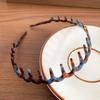 New Plastic U Shape Hair Hoops Wave Shape U Shape Toothed Hair Combs Wave Shape Headband Women