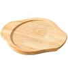 Solid Wood Heat Insulation Pad for Clay and Stone Pots, Iron Plate, Carbon Stove, or Hot Tea with Anti-Scalding Protection.
