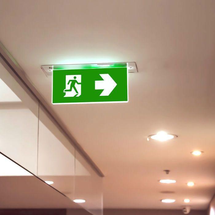 Panneau LED encastré WC BRAYTRON - Blanc - 3W