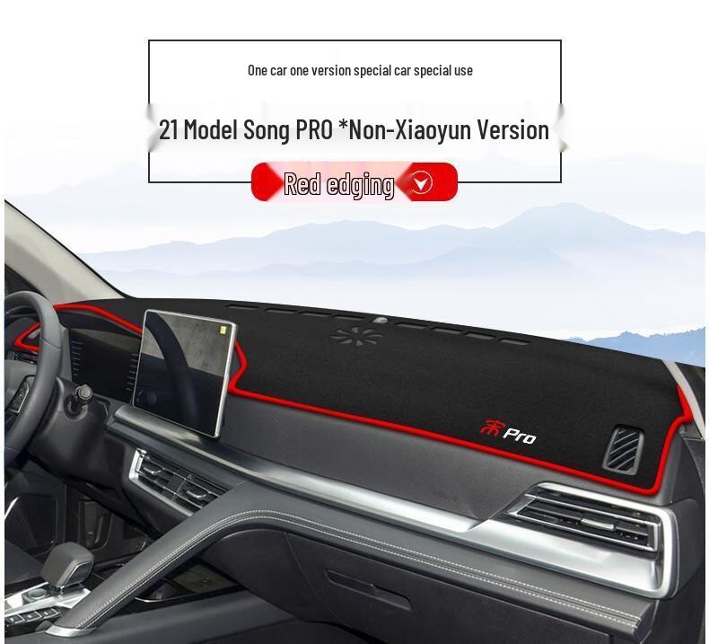 BYD Song Pro Dashboard Sunshade: Glare-Proof, Heat-Insulating Pad for Center Console