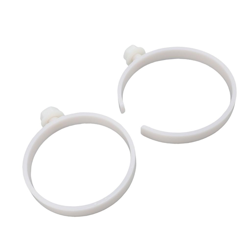 Beach Bag Drink Holder Attachment Portable Modern Bag Cup Holder Multipurpose Firmly Grips White