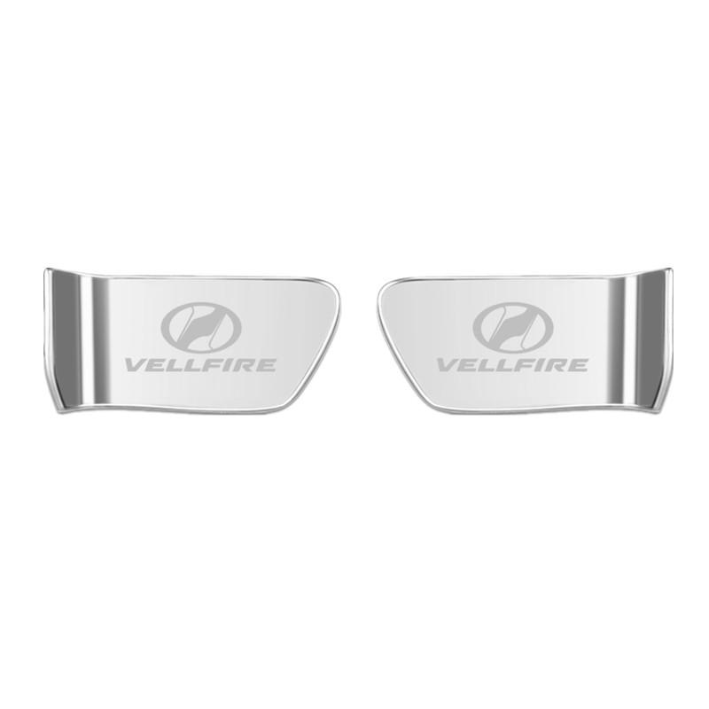 

2pcs car door handle ornament Car Styling for Toyota Vellfire stainless steel sticker Car interior Accessories