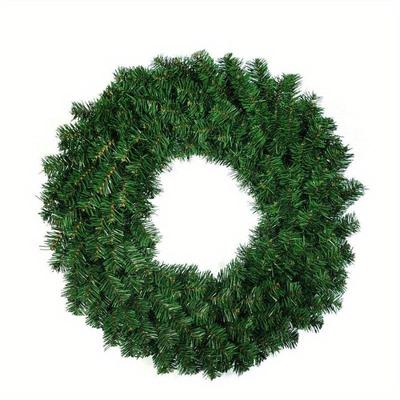 30cm/40cm Door and Window Hanging Decoration Wreath, Holiday Party Decoration Wreath