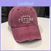 Cap Baseball Peaked Hat Future Alphabet Pattern Uv Protection Design Unisex