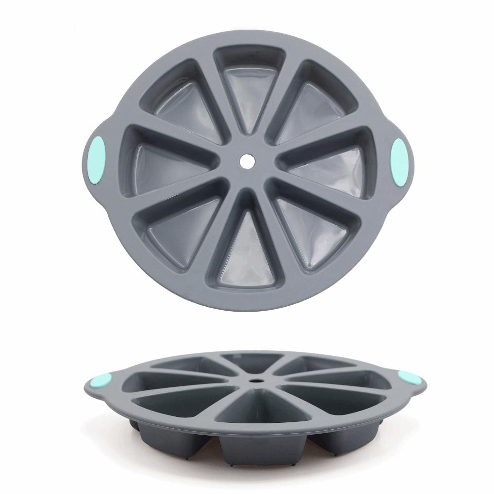 Creative Food Grade Silicone Baking Pan 8 Grids Oven Safe Cake Baking Mold  Home Baking