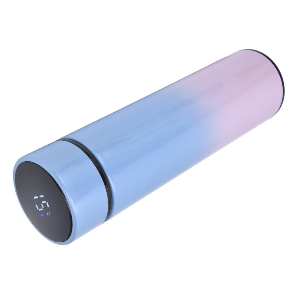 Smart Water Bottle 500ml LED Display Double Walled Stainless Steel Vacuum Insulated Water BottleTop