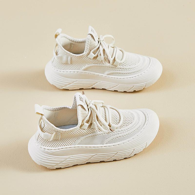 Flying Shoes New Student Sports Shoes Mesh Breathable Fitness Running Casual Outdoor Ultra-light Versatile Mesh Shoes