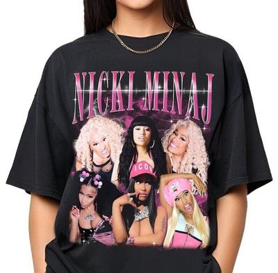 Nueva Nicki Minaj, Camiseta Nicki Minaj, Regalo Todas las tallas, Camiseta Unisex negra