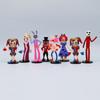 The Amazing Digital Circus Handmake Model Toy Rabbit Clown Decoration Cartoon