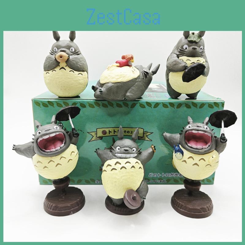 Totoro Mein Nachbar Japanischer Anime Katzencharakter Blind Box Mit Sechs Pose-Modellen