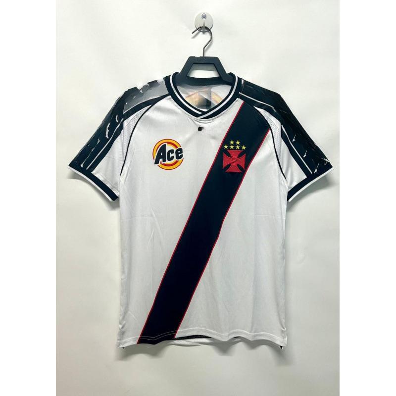 Da Gama retro jersey football jersey classic nostalgic replica Thai version game training jersey short-sleeved sportswear S