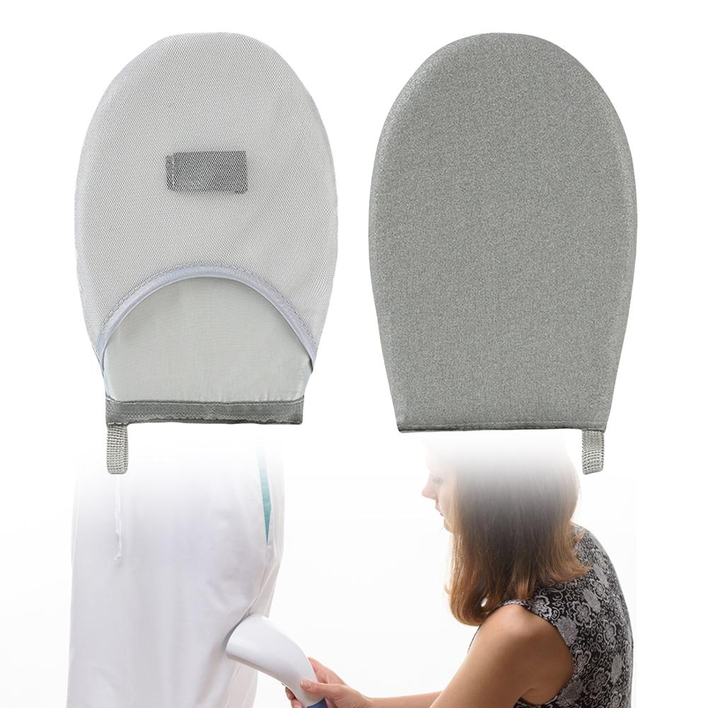 Household Insulated Handheld Ironing Tray Heat Resistant Garment Steamer Mitt Anti Steam Mini Ironing Board for Clothing Store