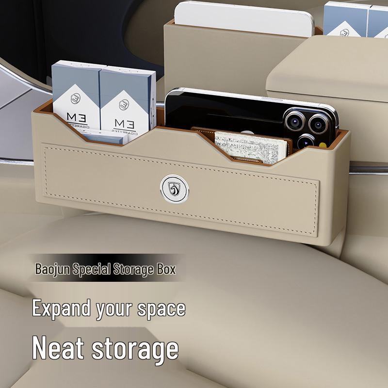 Car Seat Gap Filler Storage Box for Baojun 730, 560, 510, 310W, 630