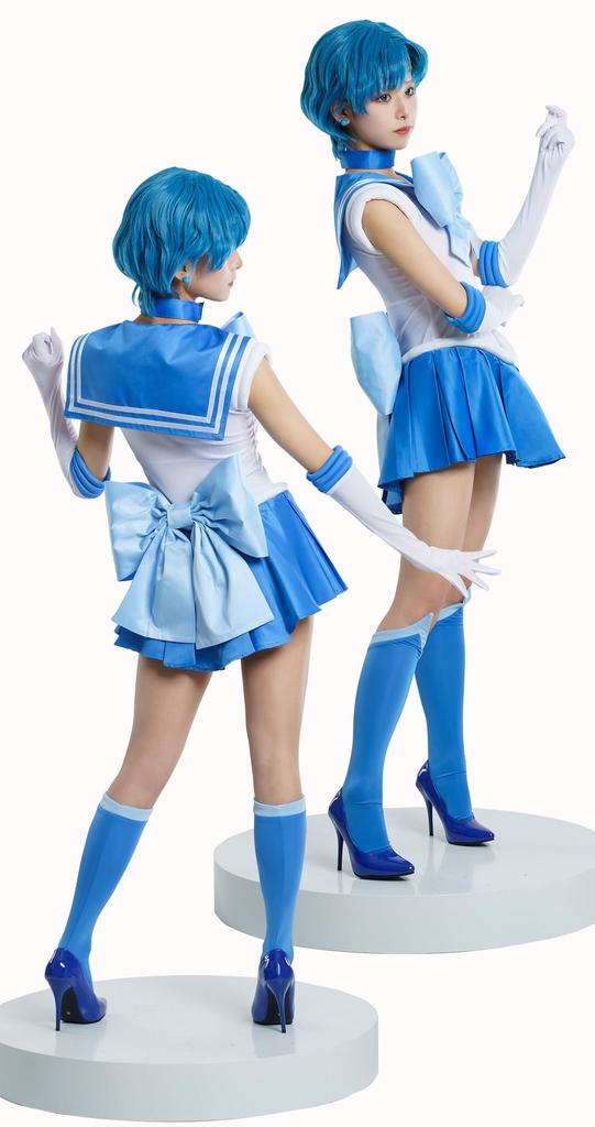 Beautiful Girl Sailor Uniform Cosplay Costume for Men and Complete Cosplay Costume [SINUOMING] Women, Set, Costume, Costume, Disguise,
