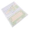 112 Key Mechanical Keyboard Keycap Set 9mm MCA Height PBT Colorfast Keycap Set with Puller