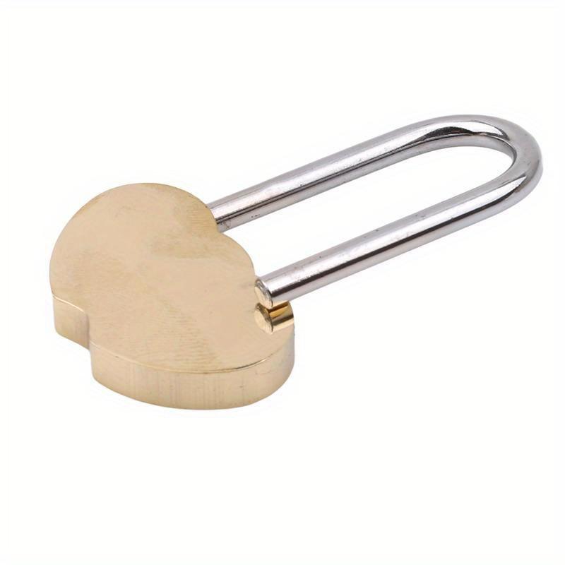 Padlock Love Lock Engraved Double Heart Valentines Anniversary Day Gifts Couple Christmas Gift