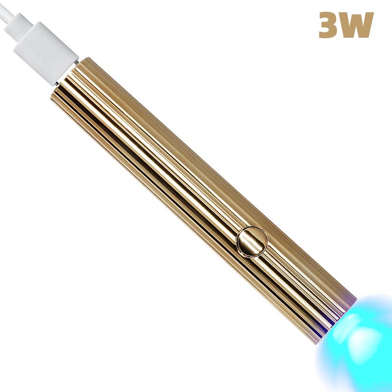 18W Mini UV LED Nail Lamp Portable Nail Lamp Fast Drying Curing Light for Gel Polish USB Rechargeable Home Phototherapy Tools