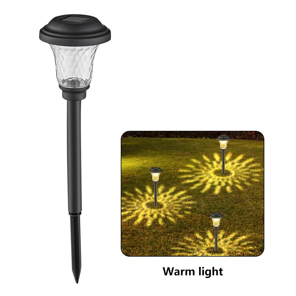 Solar Outdoor Lights Solar Lawn Pathway Light  Color Changing/Warm Light Solar Lamp Garden Waterproof Lamp Landscape Lights