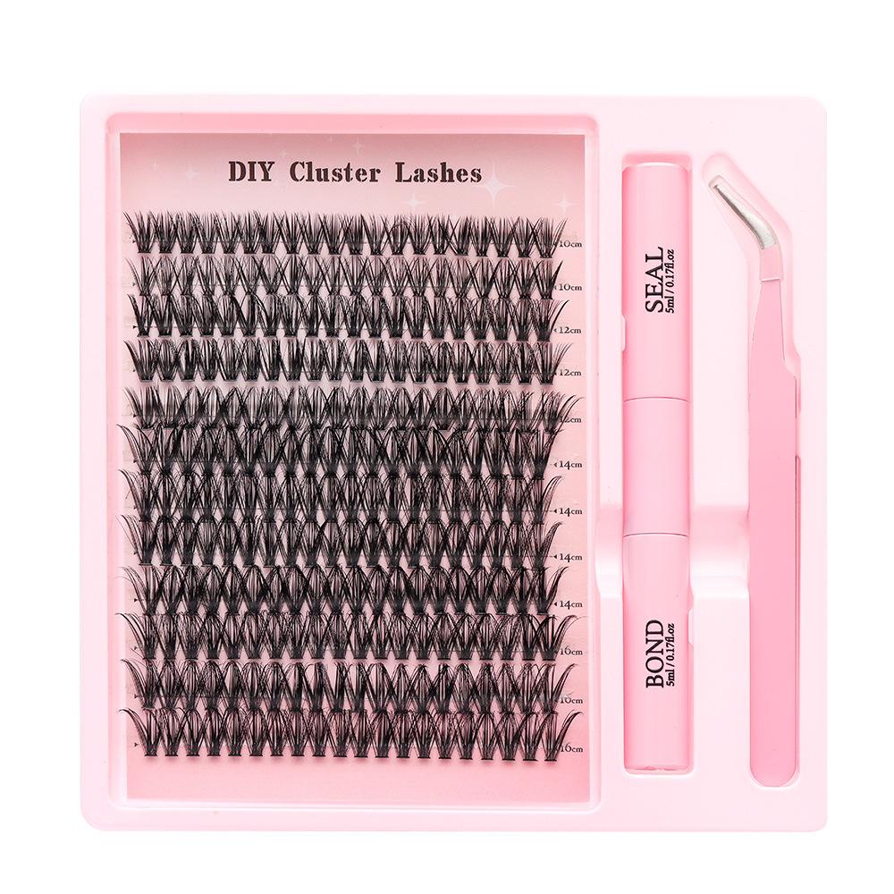 Diy Natural Curl Grafting Thick False Eyelashes Extension