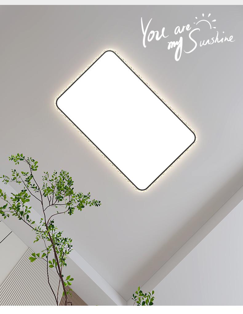 Modern Minimalist LED Ceiling Light for Bedroom, Living Room, Bathroom, or Balcony