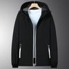 Spring & Autumn Reflective Windbreaker: Windproof, Water-Repellent, Elastic Sport Jacket for Men & Women
