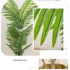Luxury Fishtail Palm Artificial Tree for Indoor Living Room Decor - Bionic Green Plant In Pot for Floor Landscaping.