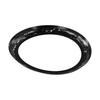 83mm/3.27\" Badge Ring Cover ABS Plastic Car Accessories Replacement