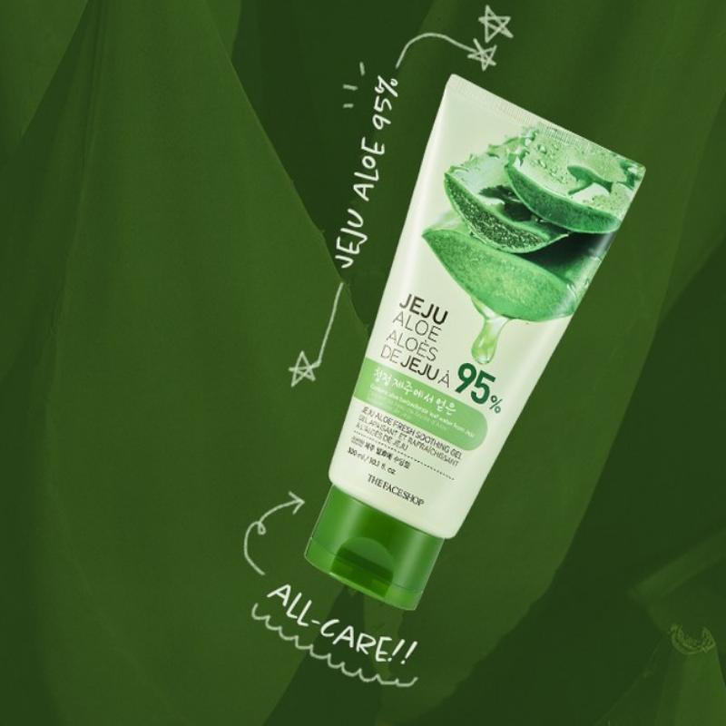 The Face Shop Fresh Jeju Aloe Soothing Gel 300ml