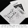 Monolike B6 Little Doodle Diary 6-Month Planner, 07. Tools Little Doodle Diary 07. Tools - Academic Planner, Weekly & Monthly Planner