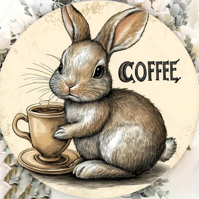 Happy Easter Wooden Hanging Sign Colorful Eggs Bunny Sign Door Decoration Rustic Front Door Wall Rustic Farmhouse Porch Decor