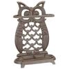 Cast Iron Owl Umbrella Stand - Classic Style