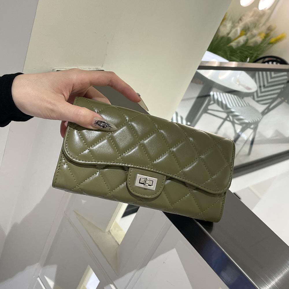 Diamond Quilted Small Shoulder Bag Genuine Leather Women Handbags Braided Chains Turnlock Crossbody Bags With Ball Cowhide Clutch Bag Without Logo