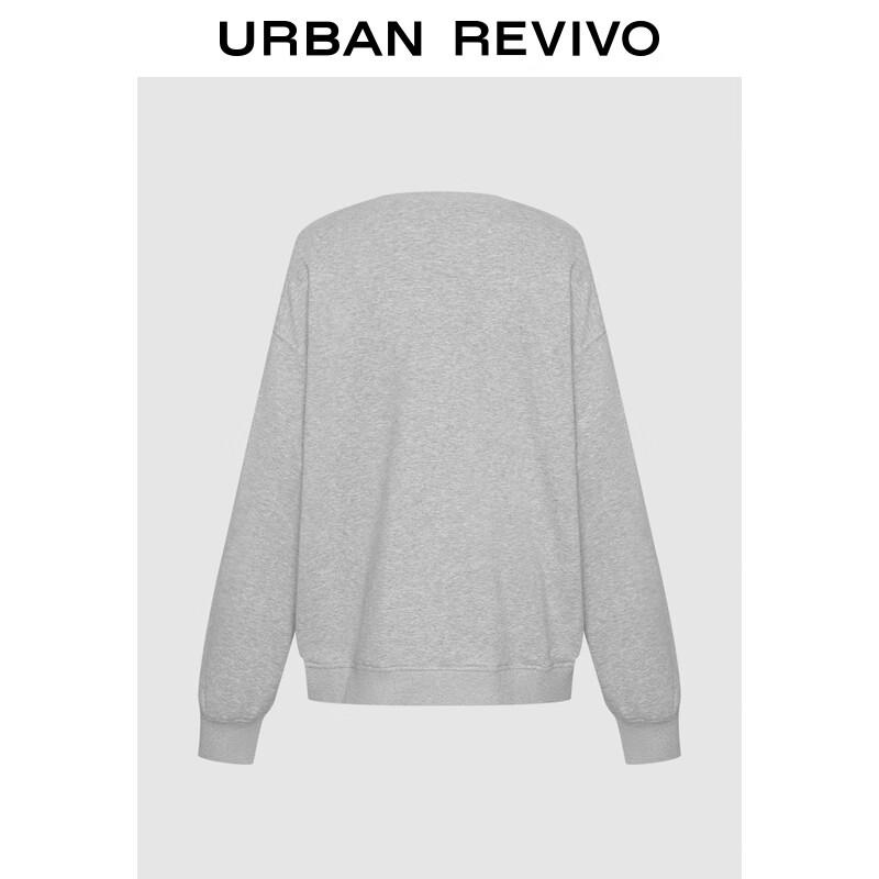 

Женский повседневный свитшот UR с вышивкой букв и цветов L