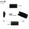 New Woven Pattern Women's Wallet Retro Large-capacity Clutch Bag Multi-compartment Passbook Long Wallet