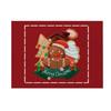 1PC Christmas Decorative Kitchen Placemat Tree Santa Snowman Coaster Dining Table Mats Linen Pad Bowl Cup Mat Xmas Home Decor