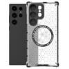For Samsung Galaxy S25 Ultra Case Compatible with MagSafe Honeycomb Design TPU+PC Phone Cover