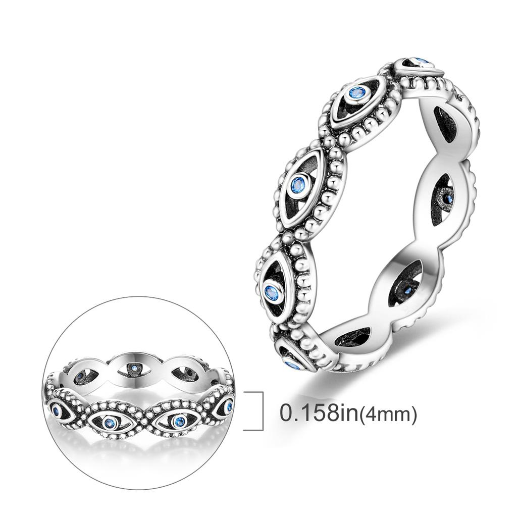 Copper Plated Mystic Star Shape Ring Infinite Love Authentic Design Zircon CZ Wedding Rings Jewellery Women Gift