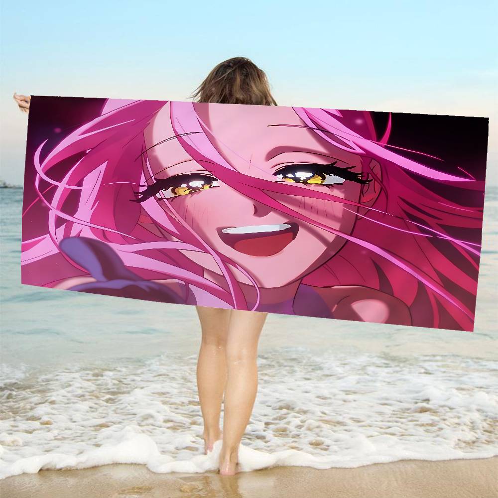 Alien Stage Anime Microfiber Beach Towel Absorbent Quick dry Soft Yoga Swimming Resort Mountain Climbing Towel