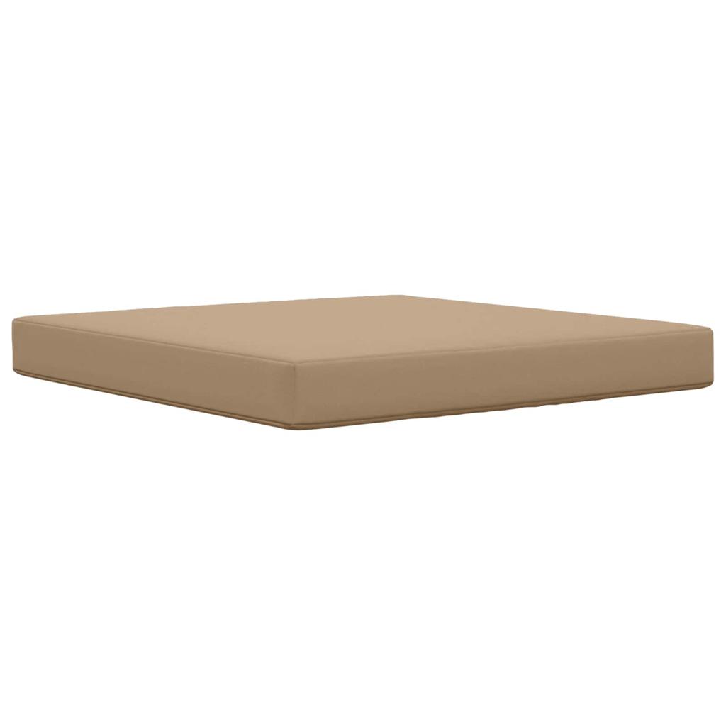 Outdoor Sofa Cushions 2 Pcs Taupe Polyester