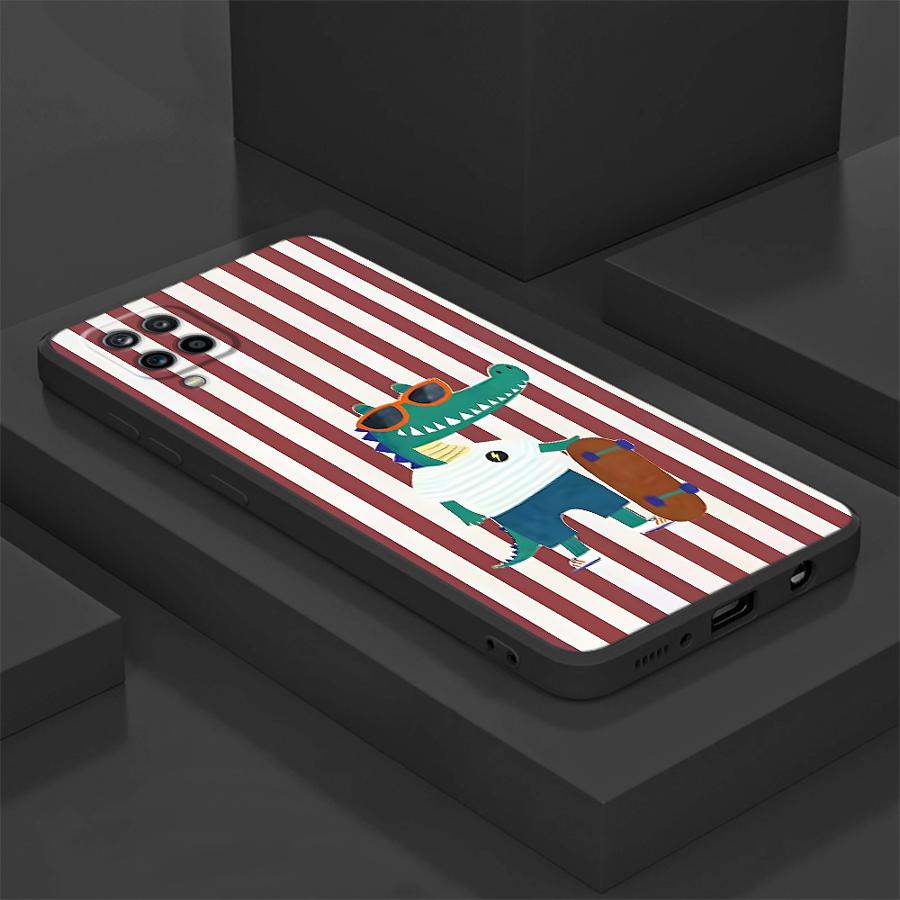 Case for Samsung Galaxy A12 A50 A16 A40 A70 A05 A13 A20 A17 A15 A06 A04 Funda Phone Cover Creative Cartoon Animals